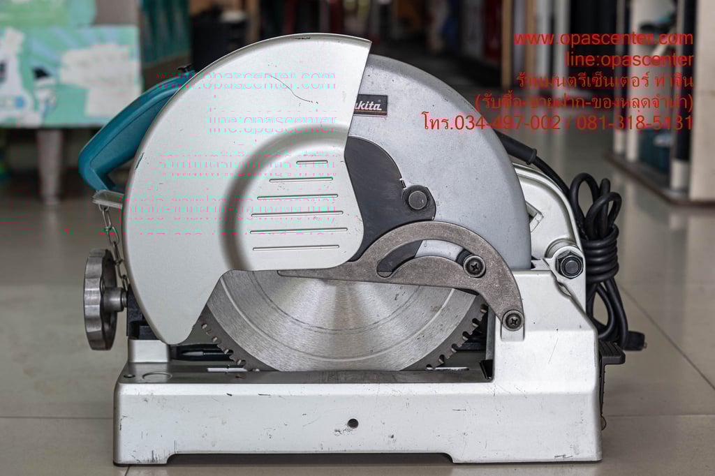แท่นตัดไฟเบอร์ MAKITA รุ่น LC1230 (ใช้ใบเลื่อยวงเดือนคาร์ไบด์) ของแท้ มือสอง สภาพใหม่