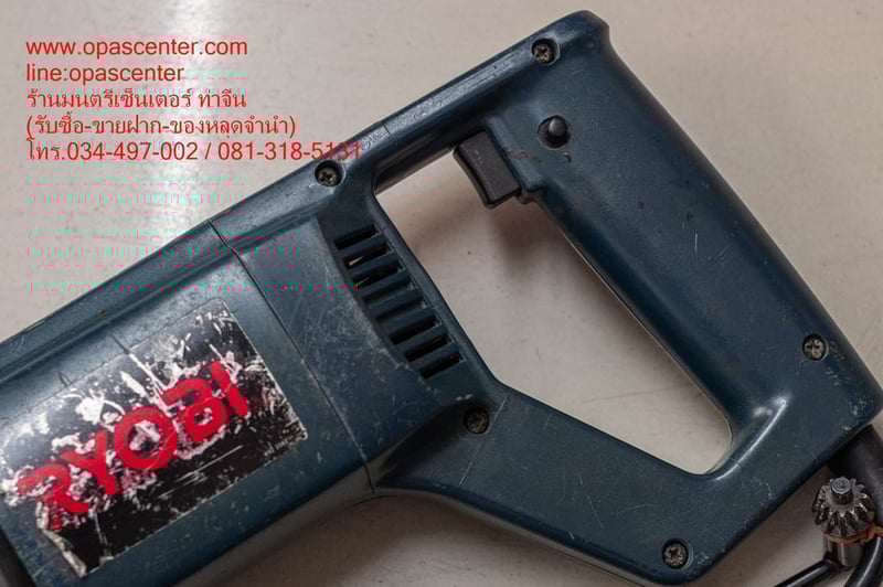 สว่าน RYOBI D-1310A 750วัตต์ มือสอง ของแท้ สภาพดี พร้อมจำปา สว่าน RYOBI D-1310A 750วัตต์ มือสอง ของแท้ สภาพดี พร้อมจำปา