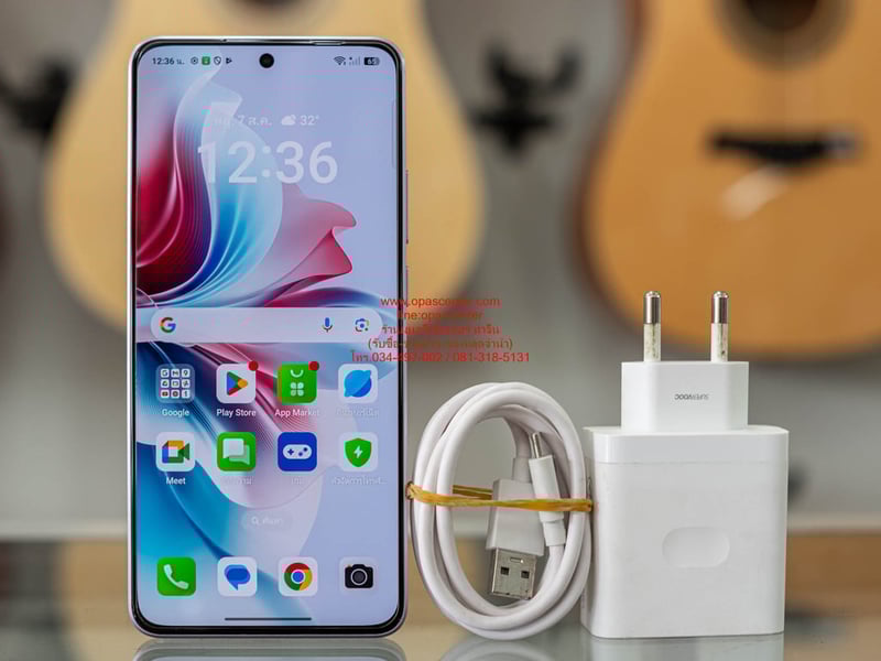 OPPO Reno 11F (8+256) กล้อง 64MP จอ 6.7 Dimensity 7050 เร็ว 2.6 GHz ชาร์จไว 67W แบต 5000 มือสอง สภาพใหม่