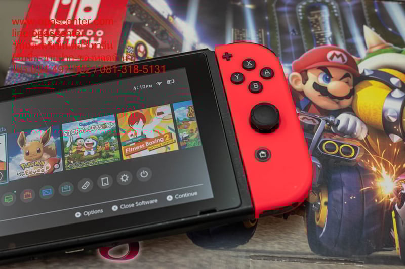 เครื่องเล่นเกม Nintendo Switch Mario Kart 8 Deluxe มือสอง สภาพใหม่ ยกกล่อง