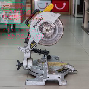 เครื่องเลื่อยองศา 10 นิ้ว 1650 w. STANLEY SM16-B1 ของแท้ มือสอง สภาพดี