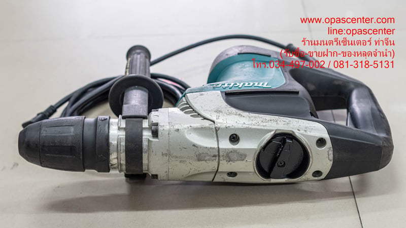 สว่านโรตารี่ MAKITA 2 ระบบ ขนาด 40มม.(1,050วัตต์) รุ่น HR4002 รุ่นใหญ่ เจาะดอกคอนกรีต 40มม. มือสอง ของแท้ สภาพดี มีกล่อง สว่านโรตารี่ MAKITA 2 ระบบ ขนาด 40มม.(1,050วัตต์) รุ่น HR4002 รุ่นใหญ่ เจาะดอกคอนกรีต 40มม. มือสอง ของแท้ สภาพดี มีกล่อง