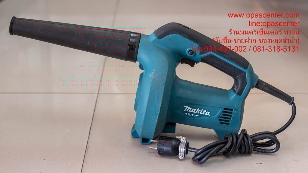 เครื่องเป่าลม makita M4000 - 530W ปรับความแรงได้ มือสอง ของแท้ สภาพใหม่ เครื่องเป่าลม makita M4000 - 530W ปรับความแรงได้ มือสอง ของแท้ สภาพใหม่