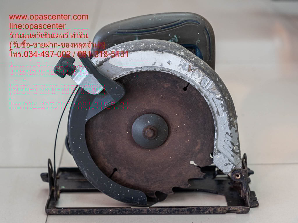 เครื่องเลื่อยวงเดือน RYOBI W1900 7 นิ้ว 1,050 วัตต์ มือสอง ของแท้ สภาพดี เครื่องเลื่อยวงเดือน RYOBI W1900 7 นิ้ว 1,050 วัตต์ มือสอง ของแท้ สภาพดี