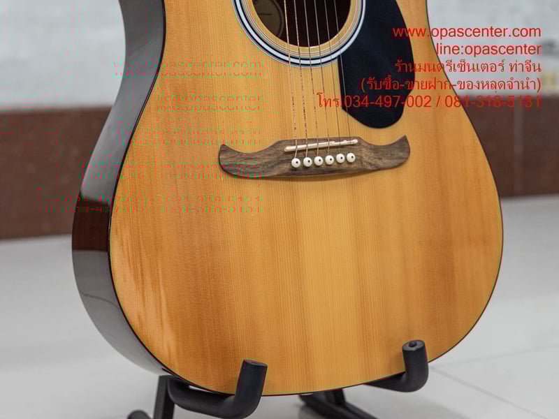 กีตาร์โปร่งไฟฟ้า Fender FA-125CE มือสอง ของแท้ สภาพใหม่ แถมกระเป๋า