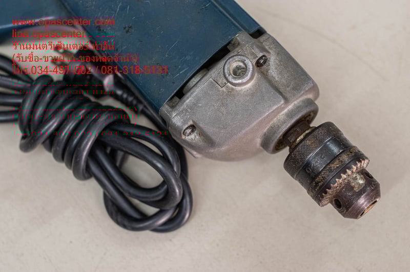 สว่าน RYOBI D-1310A 750วัตต์ มือสอง ของแท้ สภาพดี พร้อมจำปา สว่าน RYOBI D-1310A 750วัตต์ มือสอง ของแท้ สภาพดี พร้อมจำปา