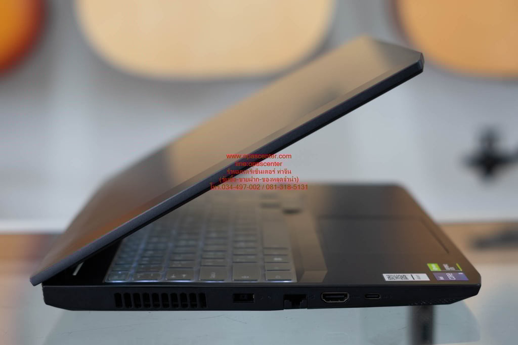 โน้ตบุ๊ค Lenovo IdeaPad Gaming 3 15IHU6 i5-11320H GTX1650(4GB) Ram8 SSD512 จอ15.6 FHD 120Hz สเปคสูง อุปกรณ์ครบ กระเป๋า ที่ชาร์ท มือสอง สภาพใหม่ พร้อมใช้งาน