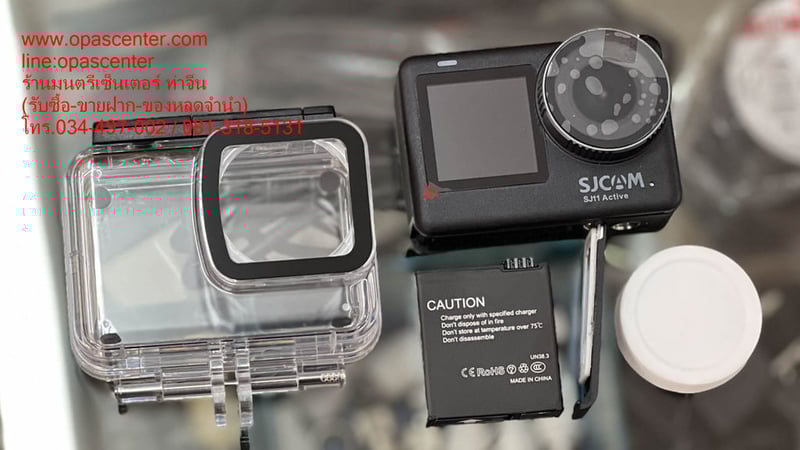 กล้องแอ็คชั่น SJCAM SJ11 Active Sport 4K กันน้ำ 5G WiFi วิดีโอ HDR แบบแอคทีฟ หน้าจอสัมผัส 2.33 นิ้ว LCD 1.3 นิ้ว ของใหม่ ของแท้