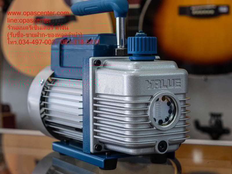 เครื่องแวคคั่ม VALUE VE125N 2.5CFM 70 ลิตรต่อนาที SINGLE ของใหม่