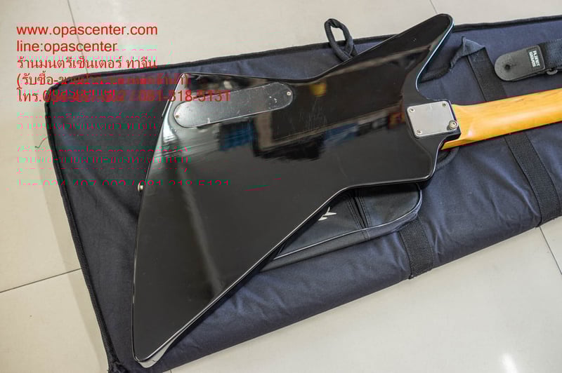 เบสไฟฟ้า 4 สาย ยี่ห้อ Dean Dean Z Metalman Vintage PJ Classic Black 4 String Electric Bass มือสอง สภาพดี มีกระเป๋า