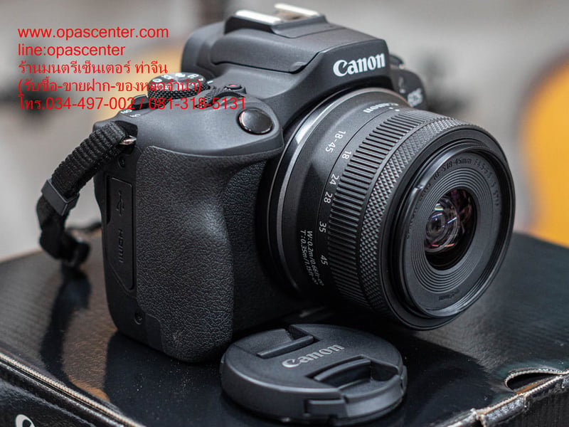 Canon EOS R100 Mirrorless Camera with 18-45mm Lens Kit มือสอง สภาพใหม่ 97% ยกกล่อง แถมเมม 64 GB Canon EOS R100 Mirrorless Camera with 18-45mm Lens Kit มือสอง สภาพใหม่ 97% ยกกล่อง แถมเมม 64 GB