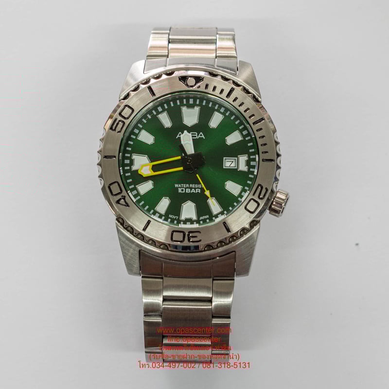 นาฬิกาข้อมือผู้ชาย Alba Active AG8M05X Quartz Men Watch มือสอง สภาพใหม่ มีกล่อง นาฬิกาข้อมือผู้ชาย Alba Active AG8M05X Quartz Men Watch มือสอง สภาพใหม่ มีกล่อง