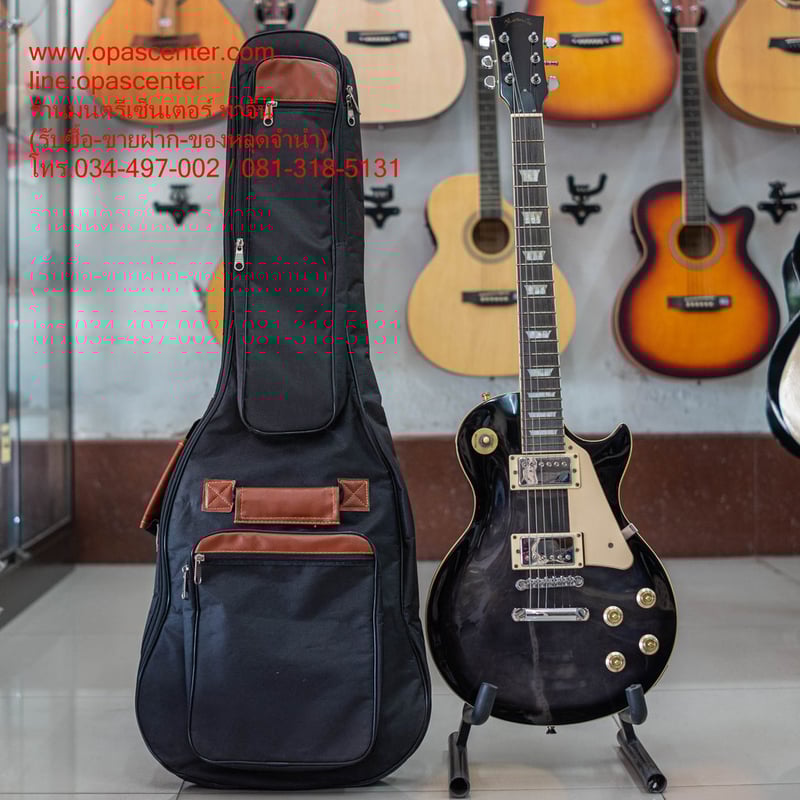 กีต้าร์ไฟฟ้า Martin Lee LP65R ทรง LP มือสอง สภาพใหม่ มีแถมกระเป๋าหนา