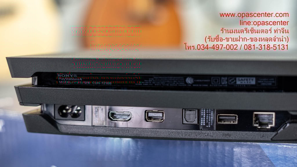 เกมส์ PS4 Play Station4 PRO 1TB 2จอย 1แผ่นเกมส์ สภาพใหม่ พร้อมกล่อง
