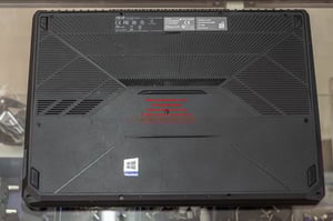NOTEBOOK (โน้ตบุ๊ค) ASUS TUF GAMING FX505GE-AL440T i7-8750H Ram8GB SSD 512GB การ์ดจอ GTX1050TI ที่ชาร์ท พร้อมใช้งาน