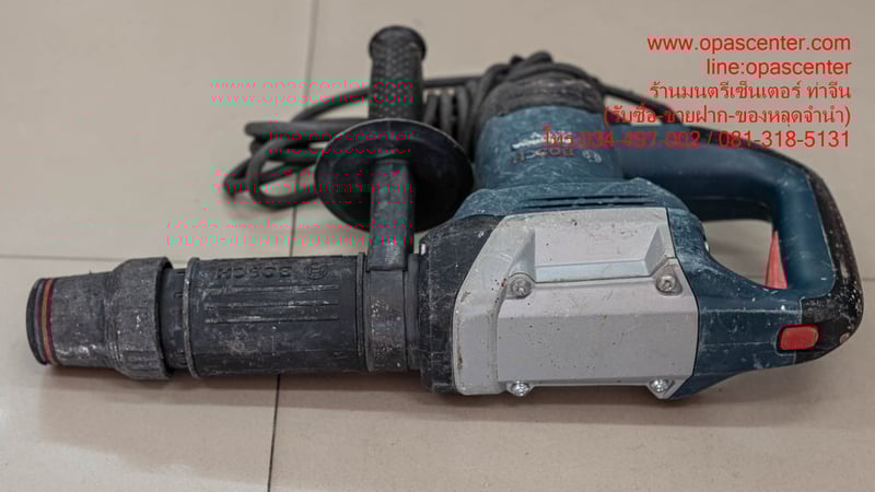 เครื่องสกัด BOSCH GSH500 5.5 กิโลกรัม 1025 วัตต์ มือสอง สภาพใหม่ เครื่องสกัด BOSCH GSH500 5.5 กิโลกรัม 1025 วัตต์ มือสอง สภาพใหม่