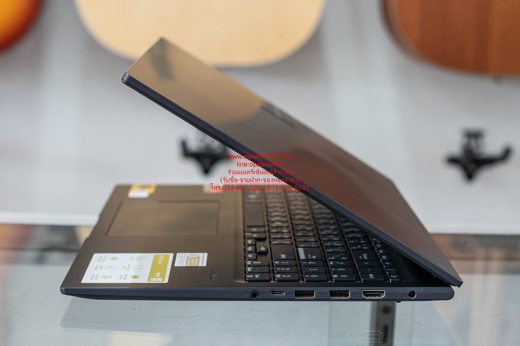 โน๊ตบุ๊ค Asus Vivobook16 M1605YA-MB726WF AMD Ryzen7-7730U Ram 16GB SSD512 อุปกรณ์ครบ กระเป๋า ที่ชาร์ท สภาพใหม่ ประกันศูนย์ 09-2026