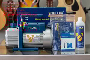 เครื่องแวคคั่ม VALUE VE125N 2.5CFM 70 ลิตรต่อนาที SINGLE ของใหม่