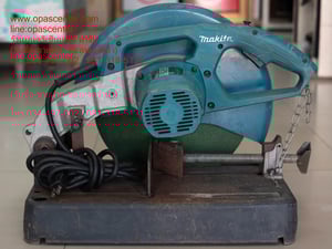 แท่นตัดไฟเบอร์ MAKITA รุ่น LW1401 ขนาด 355 mm. (14'') กำลังไฟ 2,200 W. มือสอง ของแท้ สภาพดี