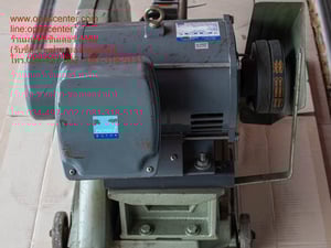 แท่นตัด Winner 16 นิ้ว สีเขียว รุ่นงานหนัก พร้อมมอเตอร์ Pioneer 3 Hp 220v. มือสอง ของแท้ สภาพดี