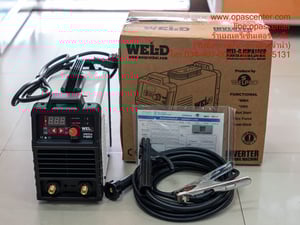 เครื่องเชื่อม WEL-D รุ่น MMA 140D กำลัง 120 แอมป์ สีขาว ของใหม่ เครื่องเชื่อม WEL-D รุ่น MMA 140D กำลัง 120 แอมป์ สีขาว ของใหม่