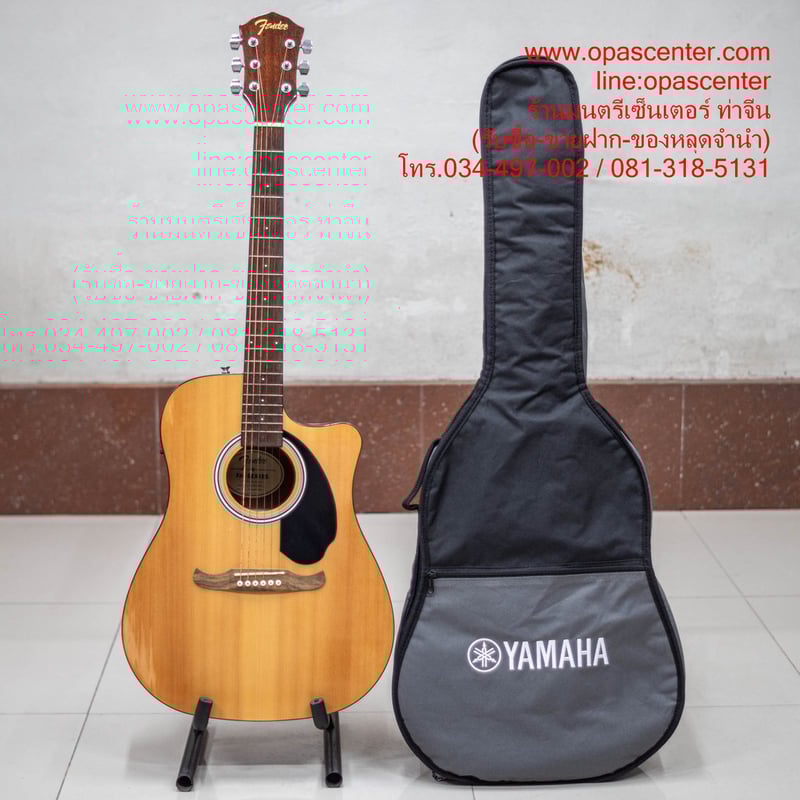 กีตาร์โปร่งไฟฟ้า Fender FA-125CE มือสอง ของแท้ สภาพใหม่ แถมกระเป๋า