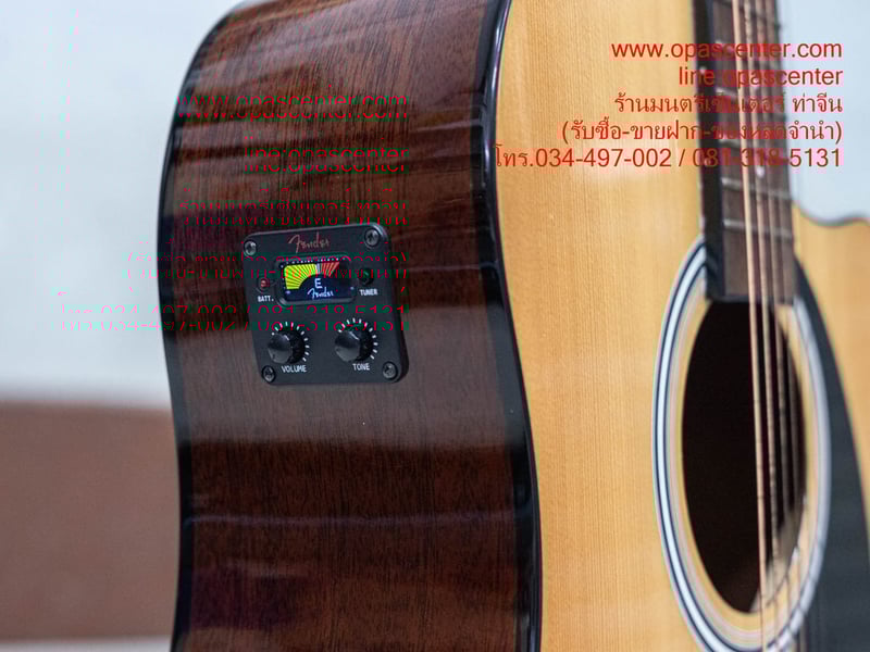 กีตาร์โปร่งไฟฟ้า Fender FA-125CE มือสอง ของแท้ สภาพใหม่ แถมกระเป๋า