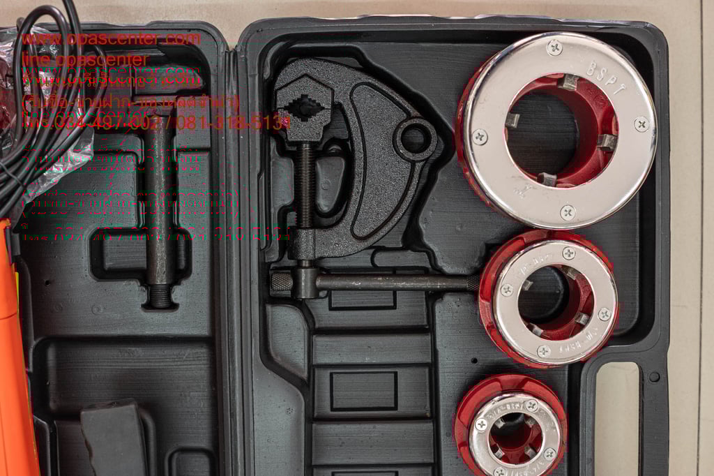 เครื่องต๊าปเกลียวท่อไฟฟ้า Model Z1T-KY01-50 เกลียว NPT ใช้ไฟฟ้า 220V กำลังไฟ 2300W ของใหม่