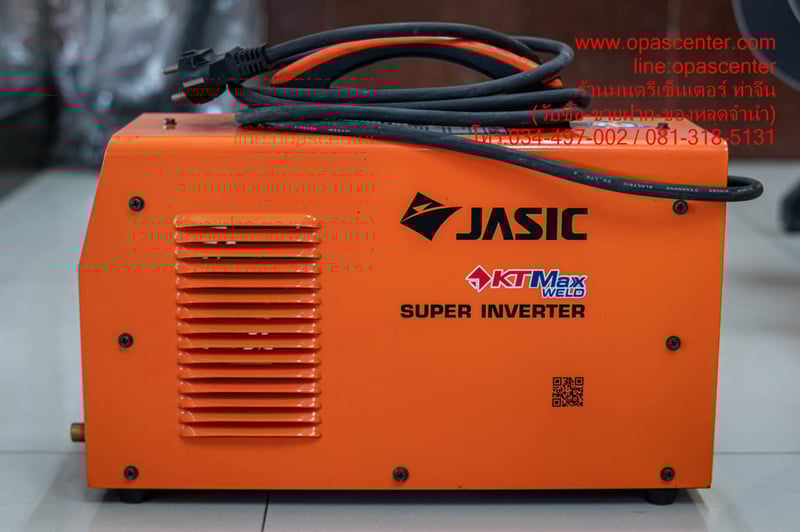 เครื่องเชื่อม JASIC TIG200S 200 แอมป์ 220 โวลต์ กระแสไฟเชื่อมคงที่ สามารถเชื่อมเหล็กสแตนเลสได้ (เจสิค) มือสอง สภาพใหม่ พร้อมใช้งาน