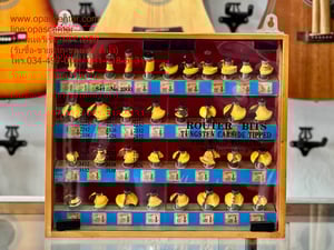 ชุดดอก เร้าเตอร์ 0.5 นิ้ว 35 ดอก พร้อมกล่องแขวน มือสอง สภาพดี