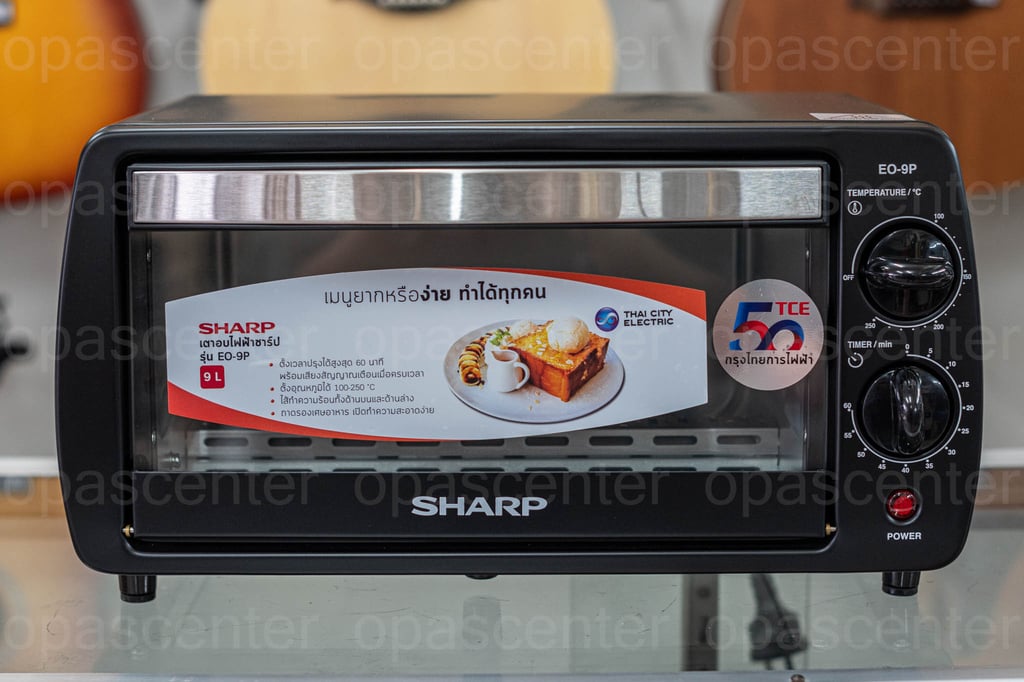 เตาอบ SHARP ชาร์ป (800 วัตต์, 9 ลิตร) รุ่น EO-9P ของใหม่ เตาอบ SHARP ชาร์ป (800 วัตต์, 9 ลิตร) รุ่น EO-9P ของใหม่