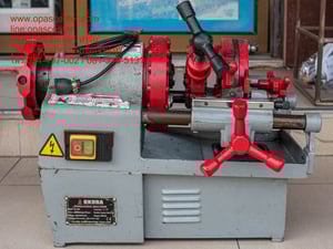 OKURA KT 402 เครื่องต๊าปไฟฟ้า 0.5-2นิ้ว มือสอง สภาพดี พร้อมใช้งาน