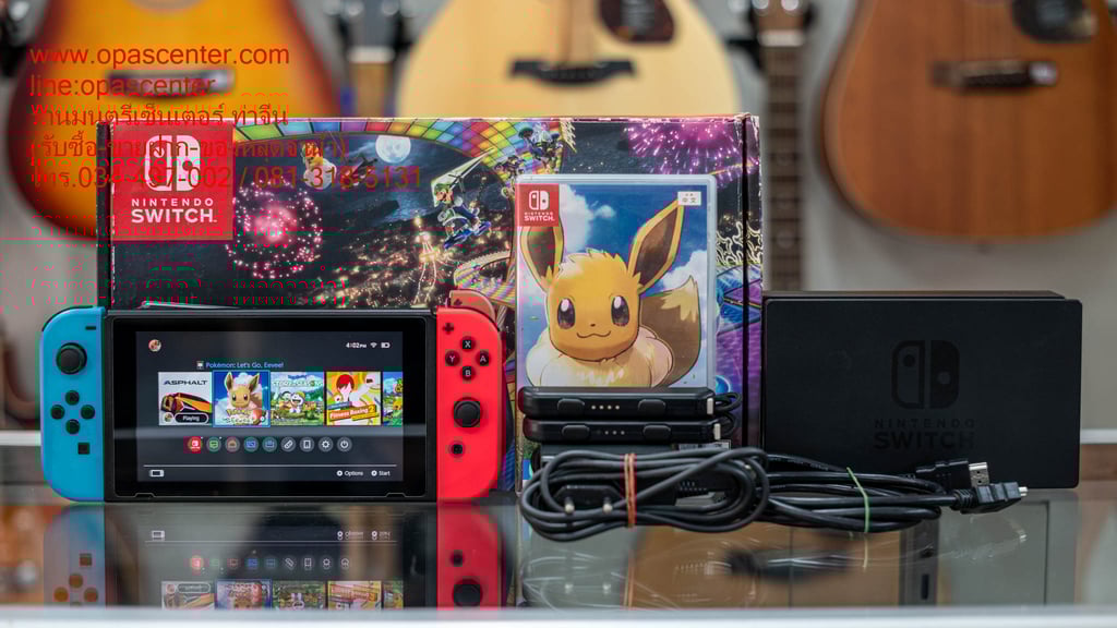 เครื่องเล่นเกม Nintendo Switch Mario Kart 8 Deluxe มือสอง สภาพใหม่ ยกกล่อง