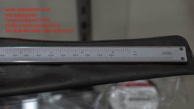 เวอร์เนีย ขนาด 6 นิ้ว MITUTOYO แท้ ค่าความละเอียด 0.05 มม. รุ่น 530-312 (Vernier Caliper) Japan ของแท้ มือสอง สภาพดี เวอร์เนีย ขนาด 6 นิ้ว MITUTOYO แท้ ค่าความละเอียด 0.05 มม. รุ่น 530-312 (Vernier Caliper) Japan ของแท้ มือสอง สภาพดี