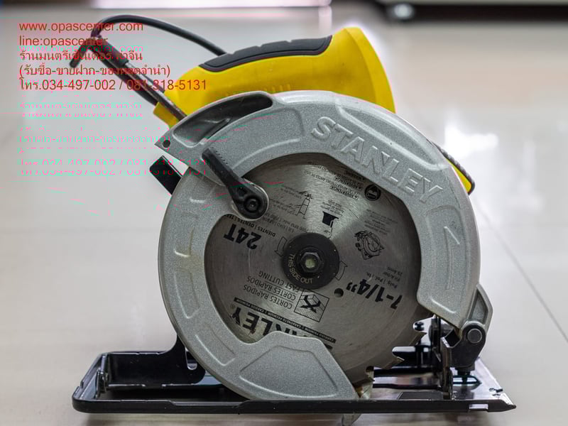 STANLEY เลื่อยวงเดือน 7 นิ้ว รุ่น SC16 (1600วัตต์) มือสอง ของแท้ สภาพใหม่ พร้อมใช้งาน