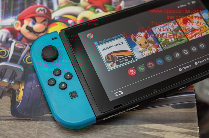 เครื่องเล่นเกม Nintendo Switch Mario Kart 8 Deluxe มือสอง สภาพใหม่ ยกกล่อง