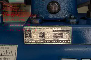 ปั๊มลมสายพาน PUMA รุ่น PP-1  1ส่วน4 HP ขนาด 36 ลิตร มือสอง สภาพดี พร้อมใช้งาน