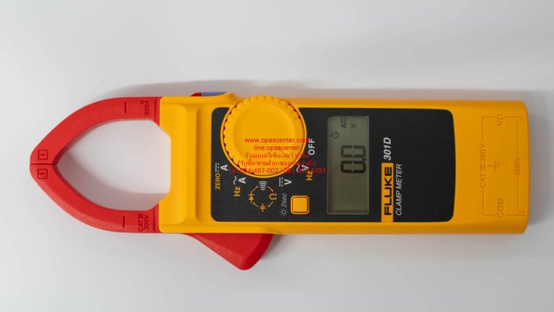 Clamp meter แคล้มป์มิเตอร์ Fluke 301D ACDC ของแท้ มือสอง สภาพใหม่
