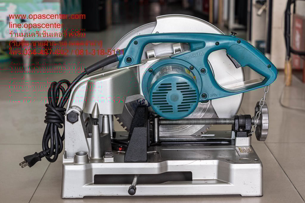 แท่นตัดไฟเบอร์ MAKITA รุ่น LC1230 (ใช้ใบเลื่อยวงเดือนคาร์ไบด์) ของแท้ มือสอง สภาพใหม่