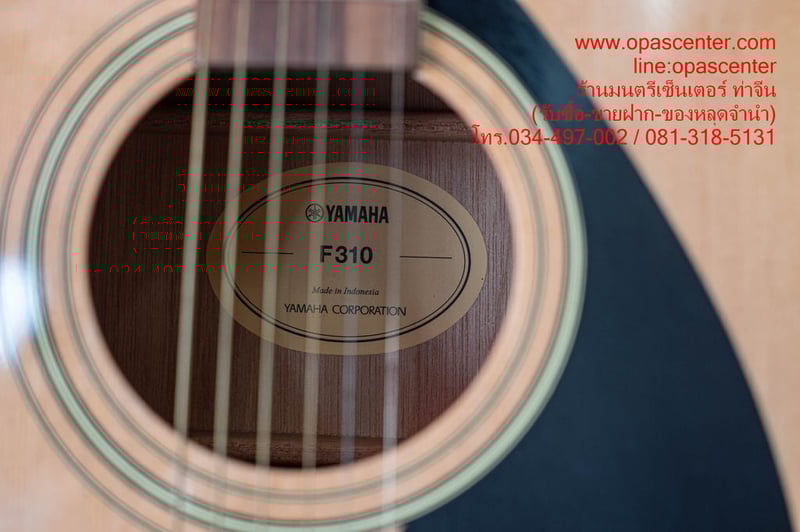 กีต้าร์โปร่งไฟฟ้า ยามาฮ่า F310 Yamaha F310 มือสอง ของแท้ สภาพใหม่มาก พร้อมปิ๊กอัพ DM-808T กีต้าร์โปร่งไฟฟ้า ยามาฮ่า F310 Yamaha F310 มือสอง ของแท้ สภาพใหม่มาก พร้อมปิ๊กอัพ DM-808T