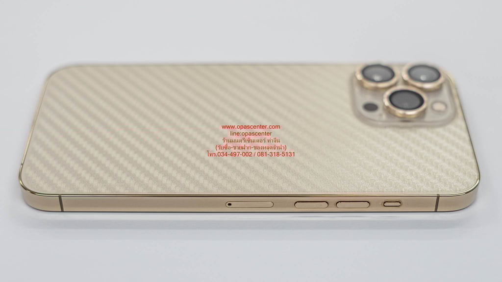 Apple iPhone 13 Pro Max 128GB Gold มีที่ชาร์ท มือสอง สภาพใหม่ Apple iPhone 13 Pro Max 128GB Gold มีที่ชาร์ท มือสอง สภาพใหม่