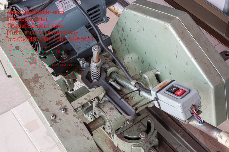 แท่นตัด Winner 16 นิ้ว สีเขียว รุ่นงานหนัก พร้อมมอเตอร์ Pioneer 3 Hp 220v. มือสอง ของแท้ สภาพดี