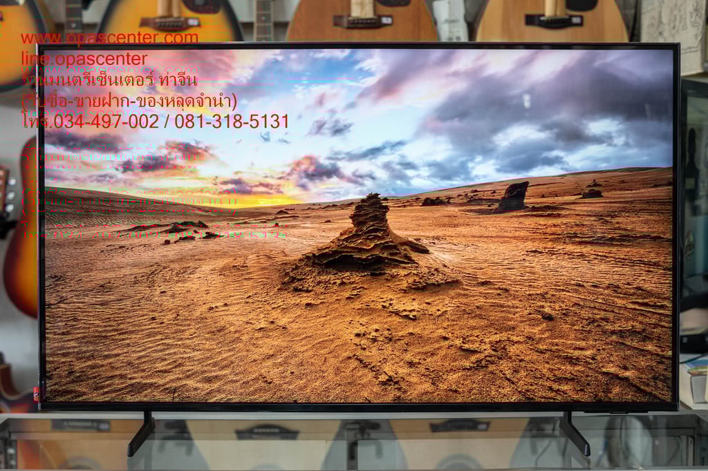 SAMSUNG UHD SMART TV ขนาด 43 นิ้ว รุ่น UA43DU7000 UHD 4K มือสอง สภาพใหม่ มีรีโมท ผลิต 05-2024