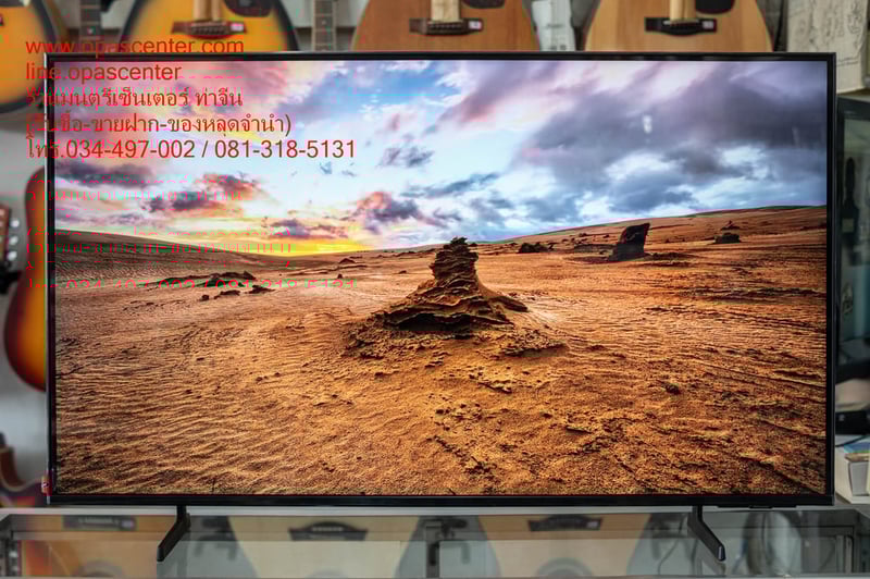 SAMSUNG UHD SMART TV ขนาด 43 นิ้ว รุ่น UA43DU7000 UHD 4K มือสอง สภาพใหม่ มีรีโมท ผลิต 05-2024