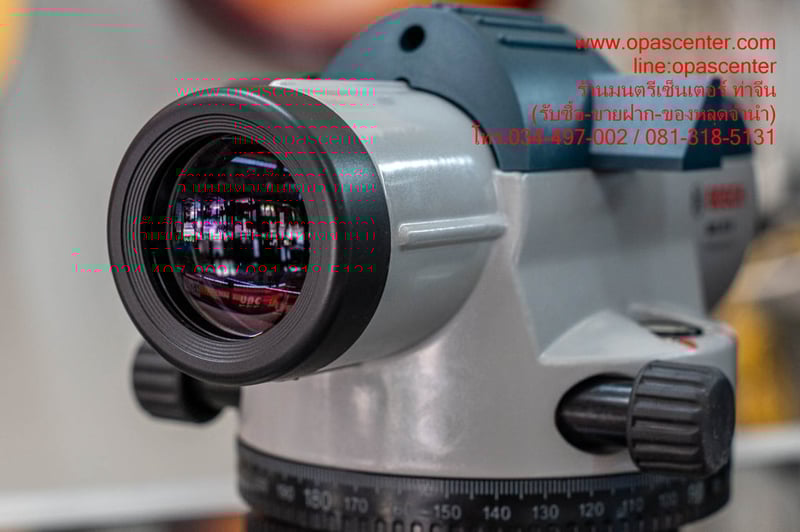 กล้องวัดระดับ BOSCH รุ่น GOL32D มือสอง ของแท้ สภาพใหม่ พร้อมกล่อง (ไม่มีขาตั้ง และไม้สตั๊ฟ)