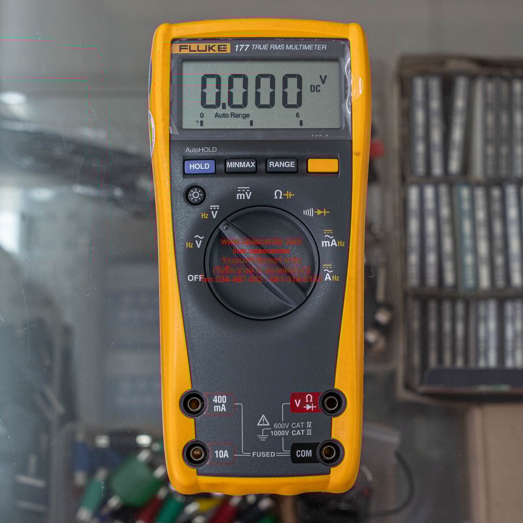 FLUKE 177 EJKCT ดิจิตอลมัลติมิเตอร์ขนาด 1000V & 10A มือสอง สภาพใหม่