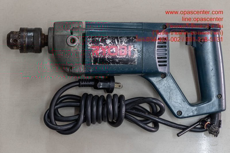 สว่าน RYOBI D-1310A 750วัตต์ มือสอง ของแท้ สภาพดี พร้อมจำปา