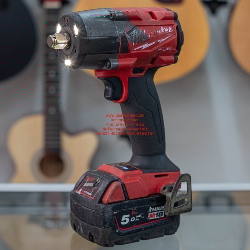 *มือสอง*บล็อกกระแทกไร้สาย MILWAUKEE M18 FMTIW2F12-0X0 ขนาด 0.5 นิ้ว ครบชุด ที่ชาร์ท แบต 5 Ah 1 ก้อน กล่อง สภาพดี พร้อมใช้งาน *มือสอง*บล็อกกระแทกไร้สาย MILWAUKEE M18 FMTIW2F12-0X0 ขนาด 0.5 นิ้ว ครบชุด ที่ชาร์ท แบต 5 Ah 1 ก้อน กล่อง สภาพดี พร้อมใช้งาน
