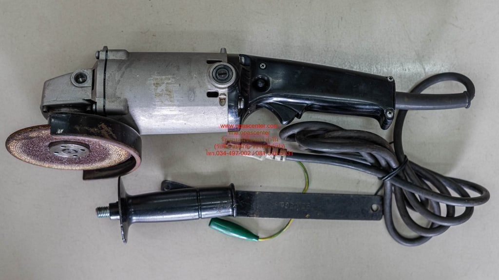 เครื่องเจียร์ไฟฟ้า 5" ยี่ห้อ Makita (JP) Angle Grinder เสื้ออลูมิเนียม 125mm รุ่น 9005N ญี่ปุ่น ของแท้ มือสอง สภาพใหม่ เครื่องเจียร์ไฟฟ้า 5" ยี่ห้อ Makita (JP) Angle Grinder เสื้ออลูมิเนียม 125mm รุ่น 9005N ญี่ปุ่น ของแท้ มือสอง สภาพใหม่