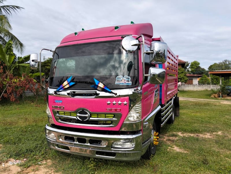 HINO FC9j 175แรงม้า รถบรรทุก 6ล้อ ดั้มพ์ ปี2009